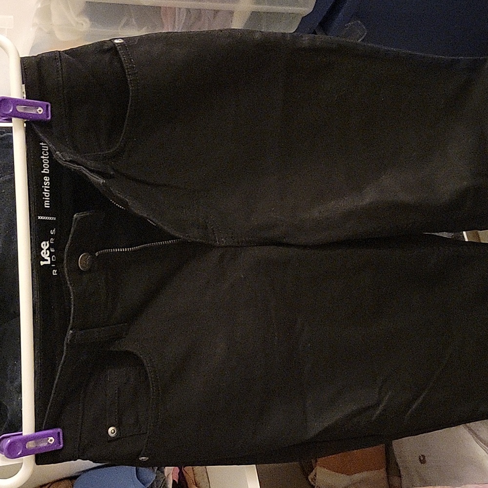 Brand new, Riders by Lee midrise bootcut black pants
